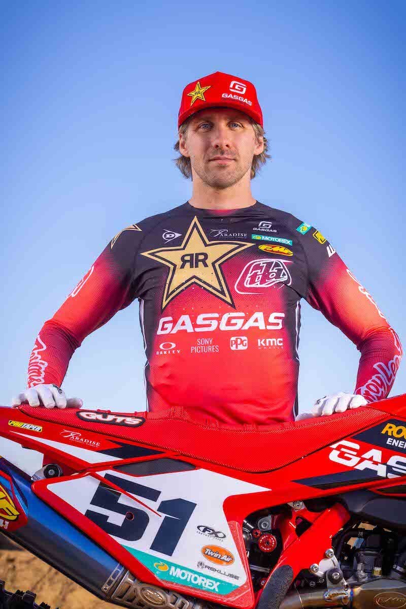 Team Rockstar Energy GASGAS Factory Racing pronto per la stagione SX 2025